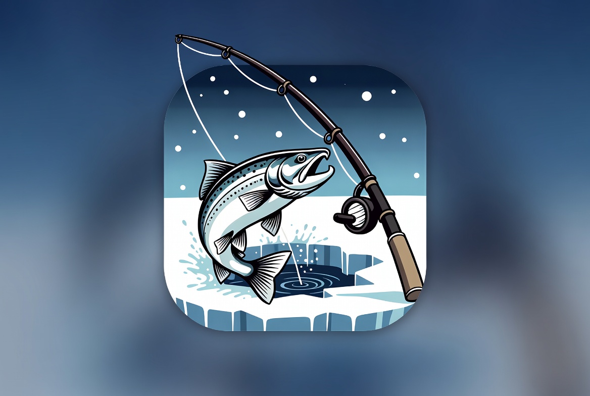 Game icon for Winter Catch — Ice Fishing Adventure on Australian Alpine Lakes